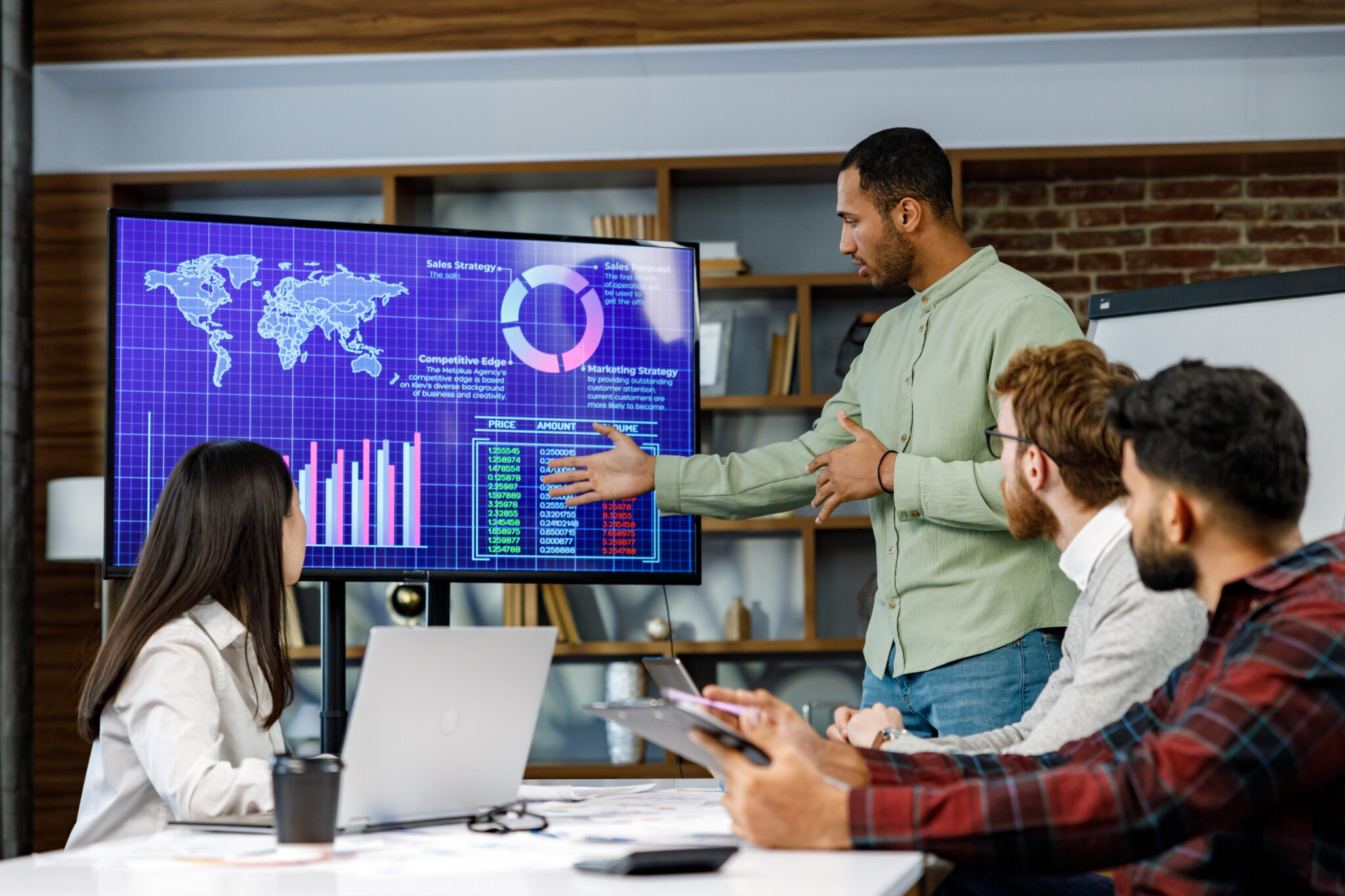 dashboard con indicadores clave